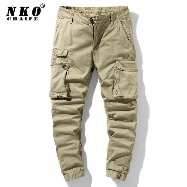 men's pants cotton cargo 2021 casual military tactical joggers trousers men fashion multi-pocket army, Black
men's pants cotton cargo 2021 casual military tactical joggers trousers men fashion multi-pocket army, Black