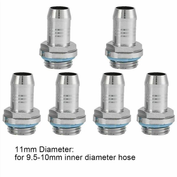 fans & coolings 6pcs practical cpu gpu soft tube with silicone ring 11mm g1 4 thread barb connector flexible water cooling two-touch fitting
fans & coolings 6pcs practical cpu gpu soft tube with silicone ring 11mm g1 4 thread barb connector flexible water cooling two-touch fitting
