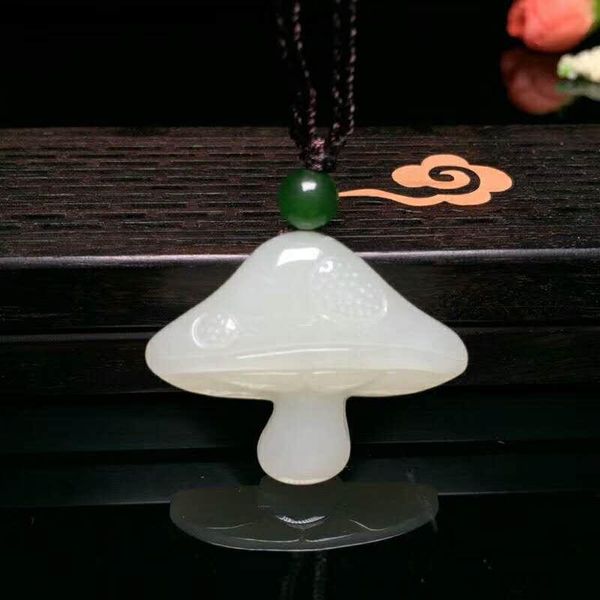 lockets h77#exquisite hetian jade, cute little mushroom pendant, Silver
lockets h77#exquisite hetian jade, cute little mushroom pendant, Silver