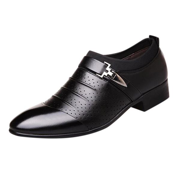 dress shoes men fashion oxford business pu leather soft casual breathable men's flats slip-on, Black
dress shoes men fashion oxford business pu leather soft casual breathable men's flats slip-on, Black