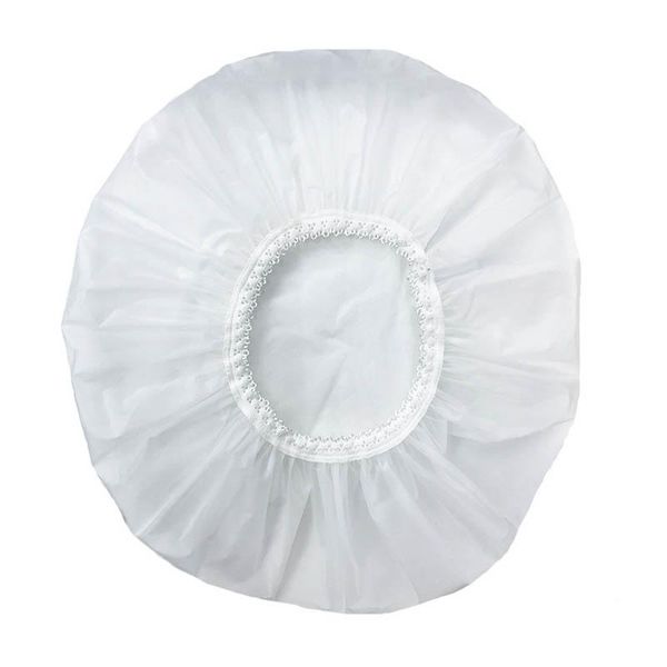 shower caps 1pc waterproof cap pure color swimming hats lace bath supplies hair cover elastic multi purpose bathroom
shower caps 1pc waterproof cap pure color swimming hats lace bath supplies hair cover elastic multi purpose bathroom