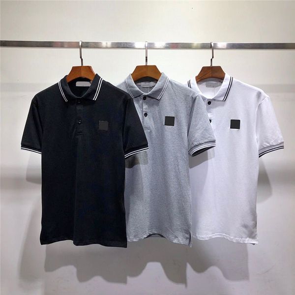 men's t-shirts polos short sleeved summer cotton embroidery luxury t shirt new designer polo shirt high street tee, White;black
men's t-shirts polos short sleeved summer cotton embroidery luxury t shirt new designer polo shirt high street tee, White;black