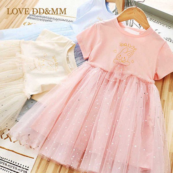 love dd&mm girls dresses summer sweet rabbit print mash dress kid party vestidos casual outfit for girl 3-8 years 210715, Red;yellow
love dd&mm girls dresses summer sweet rabbit print mash dress kid party vestidos casual outfit for girl 3-8 years 210715, Red;yellow