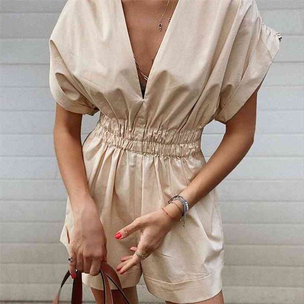 elegant playsuits v-neck short sleeve women jumpsuit solid spring autumn ladies overalls, Black;white
elegant playsuits v-neck short sleeve women jumpsuit solid spring autumn ladies overalls, Black;white