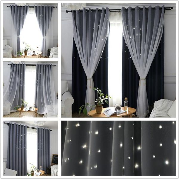 hollow star blackout curtains kids window polyester fabric custom made creative kitchen curtain drapes for living room blue pink &
hollow star blackout curtains kids window polyester fabric custom made creative kitchen curtain drapes for living room blue pink &