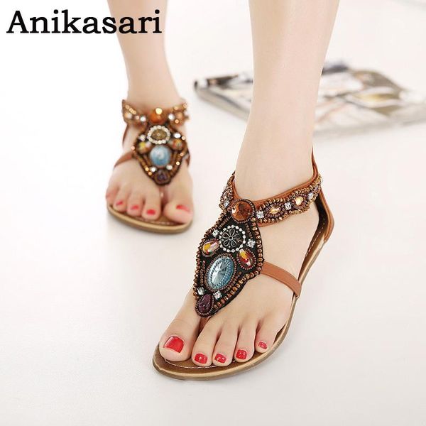 summer women shoes string beads flats sandals fashion zipper ladies bohemian gladiator flip flops, Black
summer women shoes string beads flats sandals fashion zipper ladies bohemian gladiator flip flops, Black
