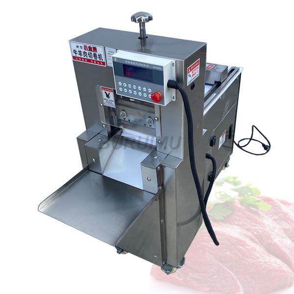 220v high-speed meat slicer automatic lamb cutting and rolling machine is suitable for pot restaurant manufacturer
220v high-speed meat slicer automatic lamb cutting and rolling machine is suitable for pot restaurant manufacturer