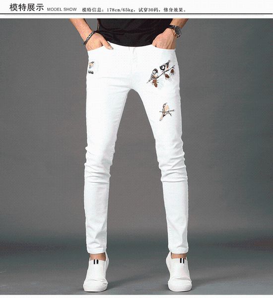 sw03133 fashion jeans 2021 runway luxury european design party style men's clothing, Blue
sw03133 fashion jeans 2021 runway luxury european design party style men's clothing, Blue