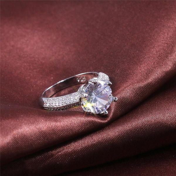 wedding rings women ring white zircon round cut size 6-10, Slivery;golden
wedding rings women ring white zircon round cut size 6-10, Slivery;golden