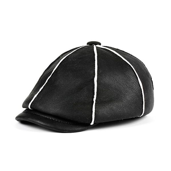 berets fashion men women hat autumn winter european style warm real fur ear protector beret cap leather worker, Blue;gray
berets fashion men women hat autumn winter european style warm real fur ear protector beret cap leather worker, Blue;gray