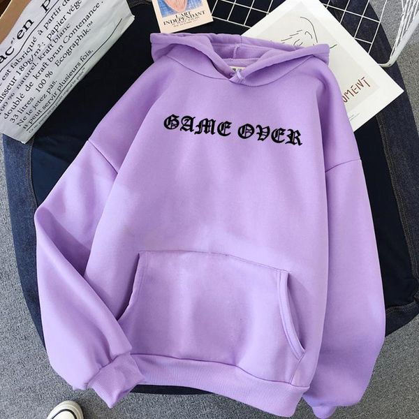 women's hoodies & sweatshirts female autumn winter tracksuit hoody plus size game over letter printed pullover sweatshirt women, Black
women's hoodies & sweatshirts female autumn winter tracksuit hoody plus size game over letter printed pullover sweatshirt women, Black