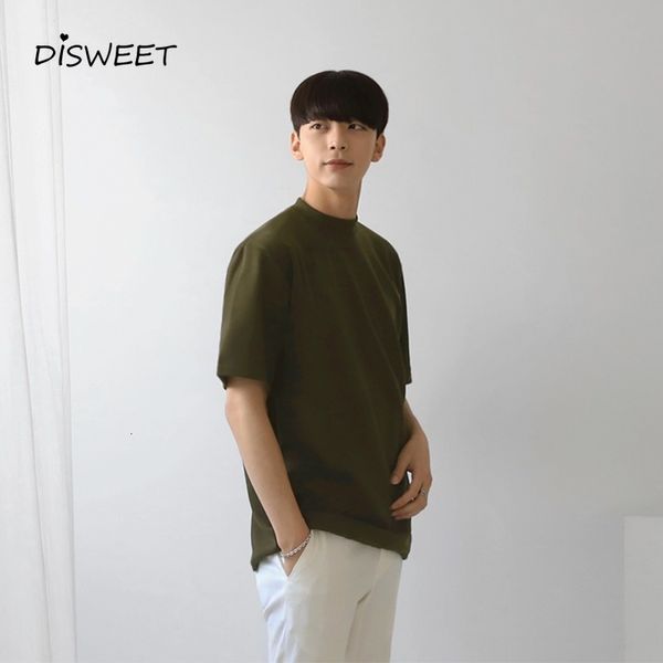 t shirt round neck solid summer t-shirt men korean cotton half loose tees boy simple slim casual men's, White;black
t shirt round neck solid summer t-shirt men korean cotton half loose tees boy simple slim casual men's, White;black