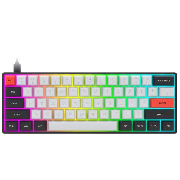keys silicone keycap bluetooth usb rgb backlit 60% mechanical gaming keyboard ergonomics waterproof -black red keyboards
keys silicone keycap bluetooth usb rgb backlit 60% mechanical gaming keyboard ergonomics waterproof -black red keyboards