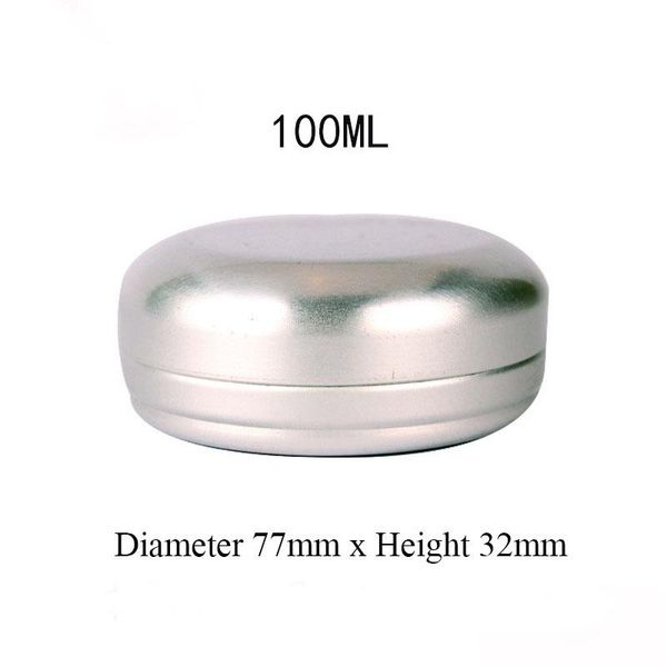 storage bottles & jars 40 pcs/lot 100g silver aluminum jar for cosmetics soap case usb cable container powder
storage bottles & jars 40 pcs/lot 100g silver aluminum jar for cosmetics soap case usb cable container powder