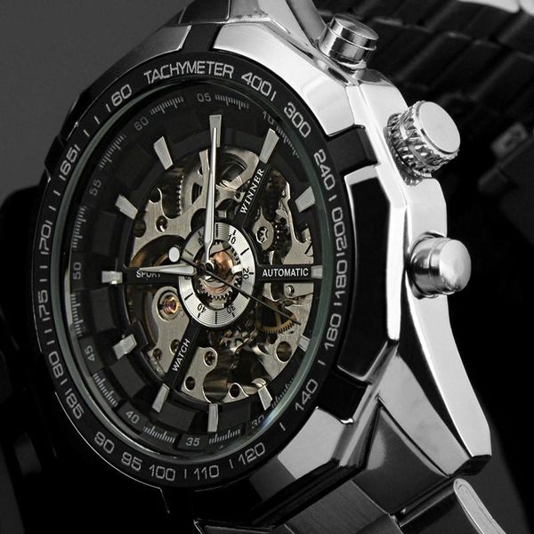 wristwatches winner mens skeleton watches fashion clock male sport watch automatic mechanical relogio masculino, Slivery;brown
wristwatches winner mens skeleton watches fashion clock male sport watch automatic mechanical relogio masculino, Slivery;brown