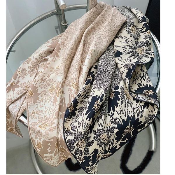floral arts 100% silk scarf shawl 18mm women charming scarves wraps foualrd 35"x35", Blue;gray
floral arts 100% silk scarf shawl 18mm women charming scarves wraps foualrd 35"x35", Blue;gray