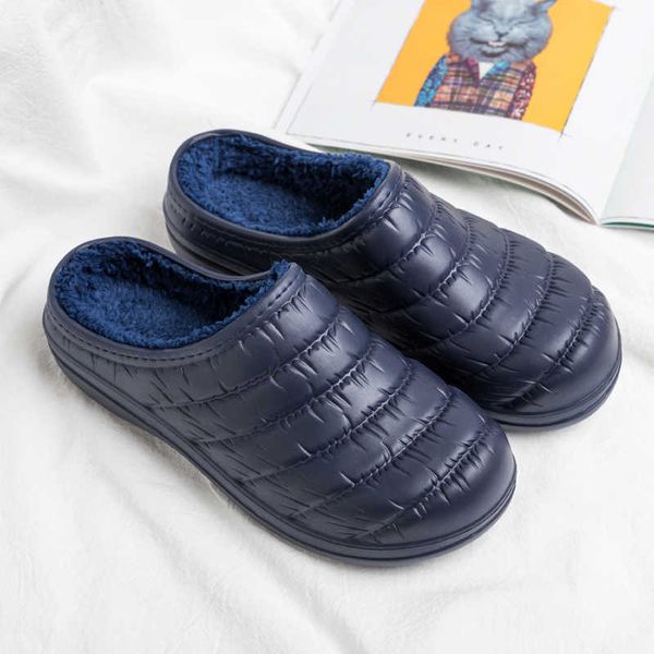 warm men cotton slippers winter plush man indoor home shoes eva waterproof soft male footwear plush fur slippers men 210619, Black
warm men cotton slippers winter plush man indoor home shoes eva waterproof soft male footwear plush fur slippers men 210619, Black