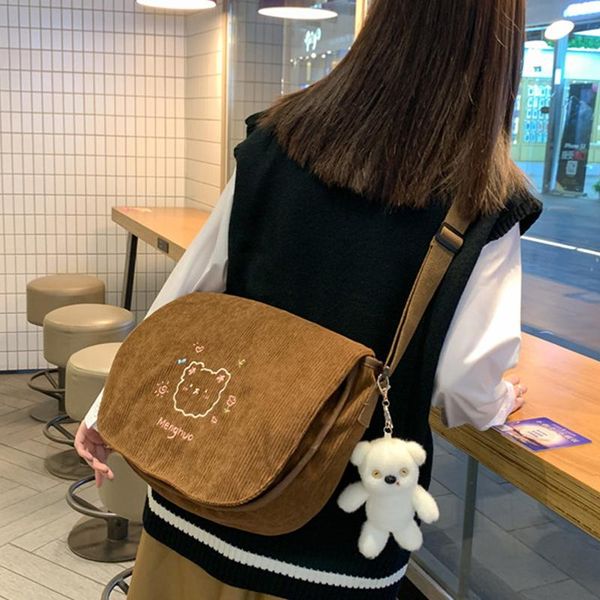 evening bags korean preppy style cute girl inclined shoulder bag japanese corduroy student schoolbag waterproof harajuku fashionable
evening bags korean preppy style cute girl inclined shoulder bag japanese corduroy student schoolbag waterproof harajuku fashionable