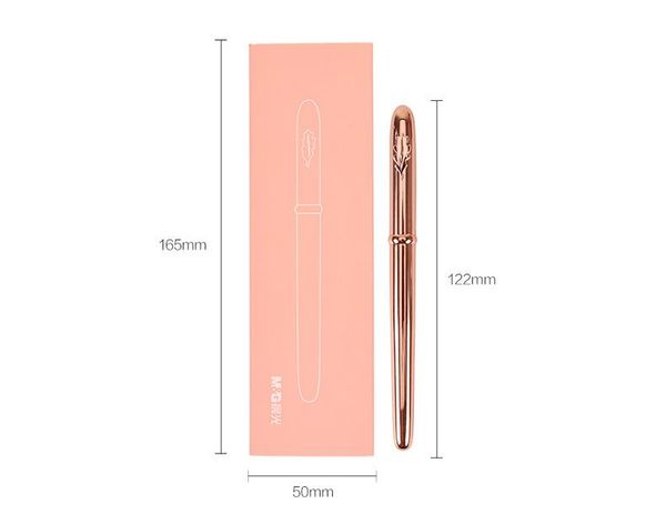 fountain pens fashion elegant rose gold 0.5mm 0.38mm pen with gift box high-end metal ink for student women writing stationery
fountain pens fashion elegant rose gold 0.5mm 0.38mm pen with gift box high-end metal ink for student women writing stationery