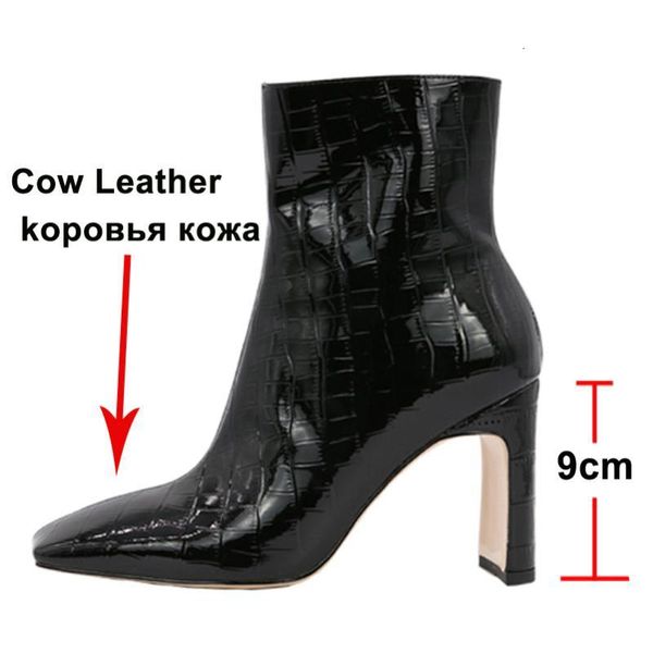 annymoli genuine leather super high heel women mid-calf boots shoes square toe chunky heels zipper ladies black 40 x49g
annymoli genuine leather super high heel women mid-calf boots shoes square toe chunky heels zipper ladies black 40 x49g