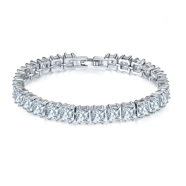 hip hop european plated simple zircon bracelet fashion square diamond platinum anklet, Red;blue
hip hop european plated simple zircon bracelet fashion square diamond platinum anklet, Red;blue
