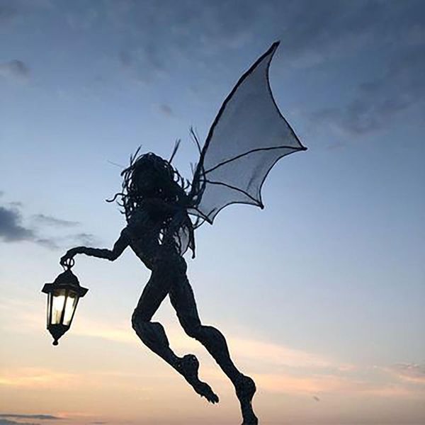 creative elf with a lantern resin angel girl outdoor garden light holiday decoration lights gifts decorations
creative elf with a lantern resin angel girl outdoor garden light holiday decoration lights gifts decorations