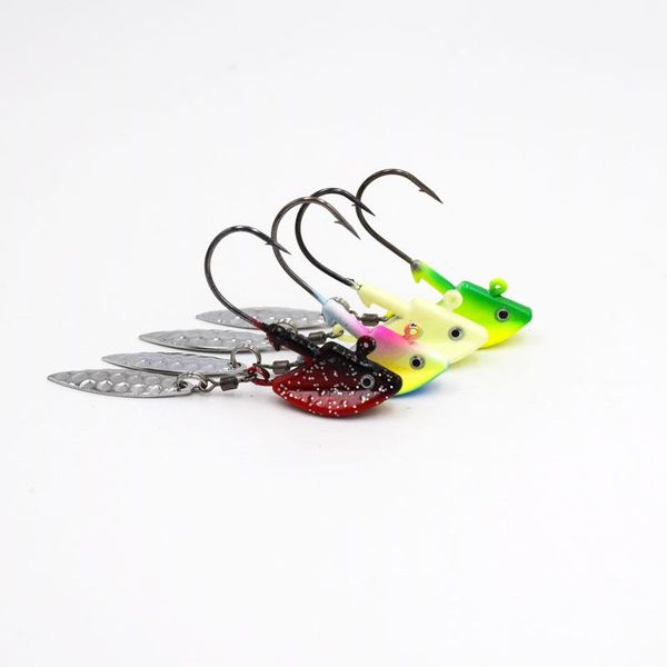zhongwei metal head hooks 5g 7g 12g 17g 20g lead hook lure jig artificial sequins multicolor fishing tackle
zhongwei metal head hooks 5g 7g 12g 17g 20g lead hook lure jig artificial sequins multicolor fishing tackle