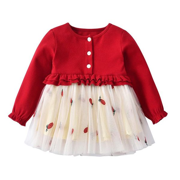 girl's dresses spring and autumn born baby girls party dress princess christmas clothes 6m-9m 12m 2t, Red;yellow
girl's dresses spring and autumn born baby girls party dress princess christmas clothes 6m-9m 12m 2t, Red;yellow