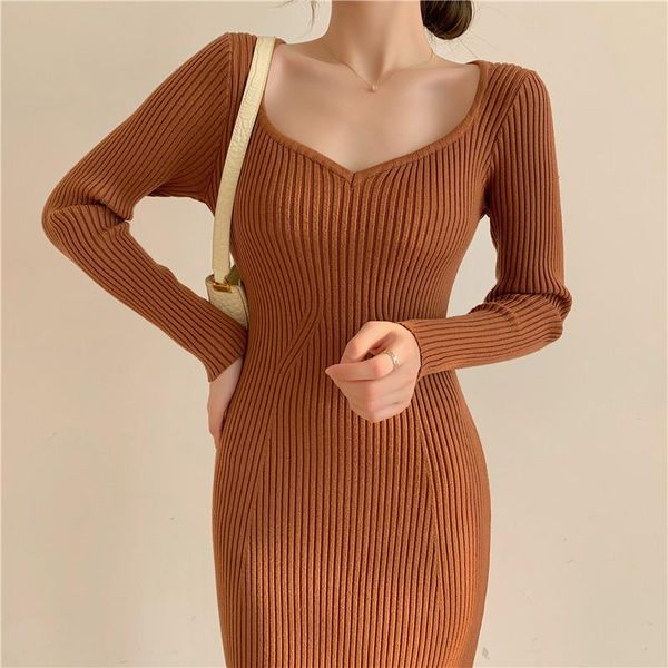 casual dresses knit women dress winter gray mid-length long sleeve office lady sweater skirt vintage vestidos de mujer vestido feminino, Black;gray
casual dresses knit women dress winter gray mid-length long sleeve office lady sweater skirt vintage vestidos de mujer vestido feminino, Black;gray