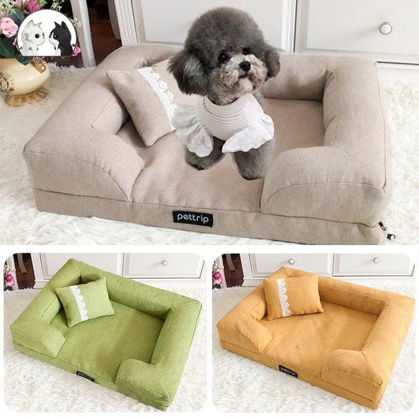 kennels & pens quality pet sofa dog beds disassembled washable bed for small medium cat puppy simplicity winter warm house mat kennel
kennels & pens quality pet sofa dog beds disassembled washable bed for small medium cat puppy simplicity winter warm house mat kennel