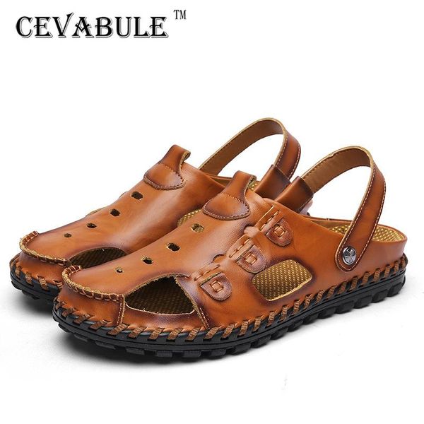 sandals cevabule summer men's leisure waterproof driving shoes one hair replacement clk, Black
sandals cevabule summer men's leisure waterproof driving shoes one hair replacement clk, Black