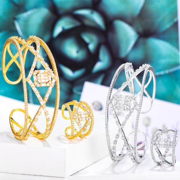 earrings & necklace godki luxury 4 rows ring set jewelry for women wedding party cubic zircon crystal cz aretes de mujer moderno, Silver
earrings & necklace godki luxury 4 rows ring set jewelry for women wedding party cubic zircon crystal cz aretes de mujer moderno, Silver