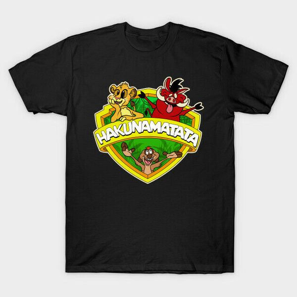 hakuna matata the lion king animals simba cartoon movie funny black t-shirt, White;black
hakuna matata the lion king animals simba cartoon movie funny black t-shirt, White;black