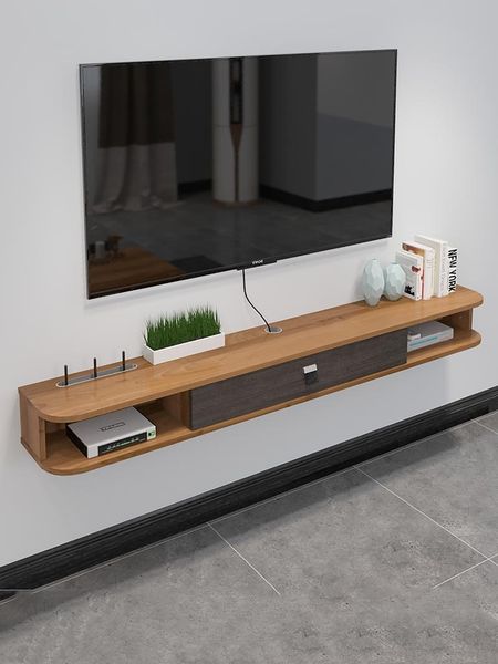 simple modern hanging wall-mounted tv cabinet wall set-box living room wood shelf bathroom shelves 
simple modern hanging wall-mounted tv cabinet wall set-box living room wood shelf bathroom shelves