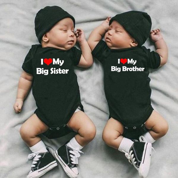 rompers i love my big sister brother funny baby bodysuits cotton short sleeve body girls infant boys jumpsuit clothes, Blue
rompers i love my big sister brother funny baby bodysuits cotton short sleeve body girls infant boys jumpsuit clothes, Blue
