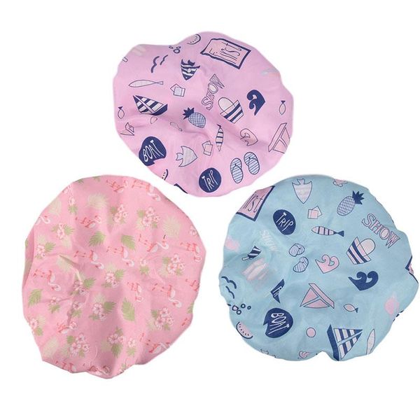 1pcs double layer waterproof bath hat thick shower hair cover women supplies cap bathroom accessories caps
1pcs double layer waterproof bath hat thick shower hair cover women supplies cap bathroom accessories caps