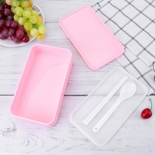 dinnerware sets double-layer rectangular bento container with chopstick and spoon (red)
dinnerware sets double-layer rectangular bento container with chopstick and spoon (red)
