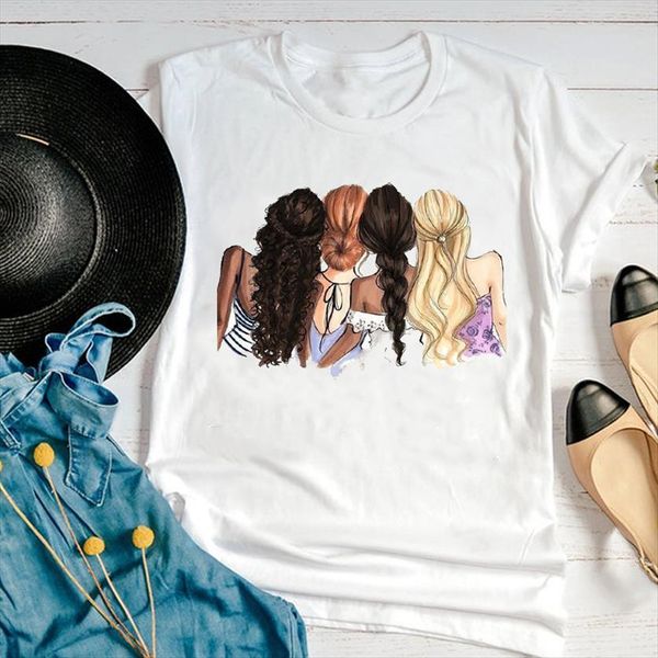 graphic sister friends sweet womens t shirts fashion cartoon casual short sleeve summer print female clothes tees shirt, White
graphic sister friends sweet womens t shirts fashion cartoon casual short sleeve summer print female clothes tees shirt, White