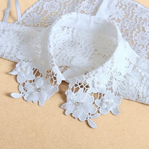 bow ties women lace embroidery fake collars sweater blouse false collar button lapel half shirt choker necklace tie nep kraagie, Black;gray
bow ties women lace embroidery fake collars sweater blouse false collar button lapel half shirt choker necklace tie nep kraagie, Black;gray