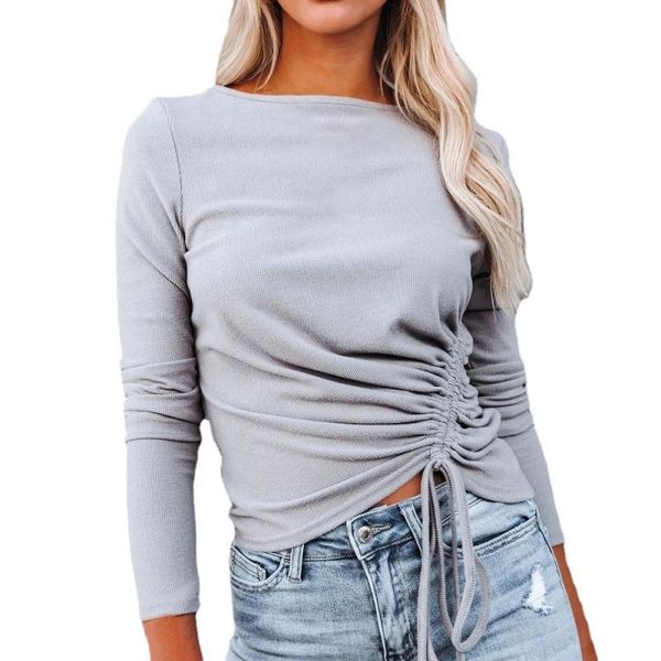 women's sweaters autumn and winter sweater round collar solid color long sleeve slim version of the knit, White;black
women's sweaters autumn and winter sweater round collar solid color long sleeve slim version of the knit, White;black