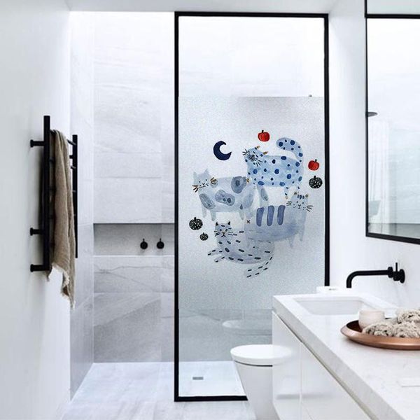 window stickers 120cm stained glass electrostatic cat print film frosted opaque privacy kindergarten classroom living room
window stickers 120cm stained glass electrostatic cat print film frosted opaque privacy kindergarten classroom living room