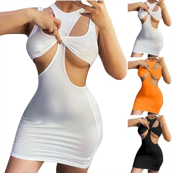 summer fashion backless women dress skinny solid v neck hollow cross halter, Black;gray
summer fashion backless women dress skinny solid v neck hollow cross halter, Black;gray