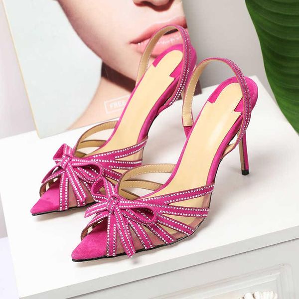 dress shoes summer 2021 party sandals women's personality diamond fish mouth thin heel fashion bow banquet high heels, Black
dress shoes summer 2021 party sandals women's personality diamond fish mouth thin heel fashion bow banquet high heels, Black
