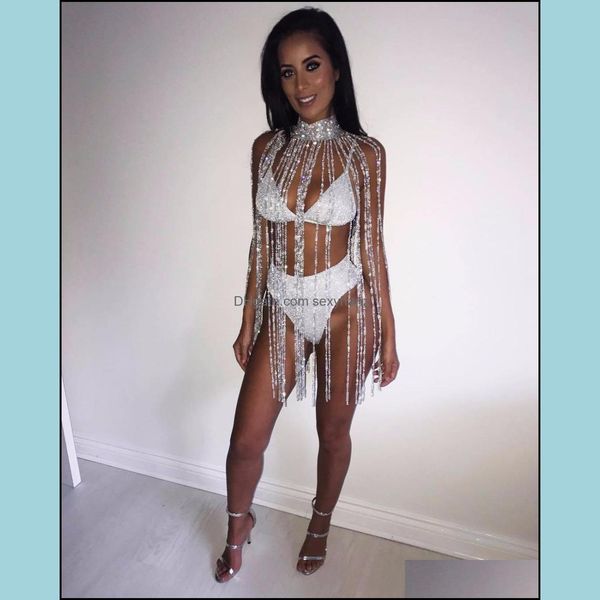 other aessories aessoriesaessories fashion tassel long nightclub body super flash chain necklace diamond ladder waist chains drop deliv, Silver
other aessories aessoriesaessories fashion tassel long nightclub body super flash chain necklace diamond ladder waist chains drop deliv, Silver