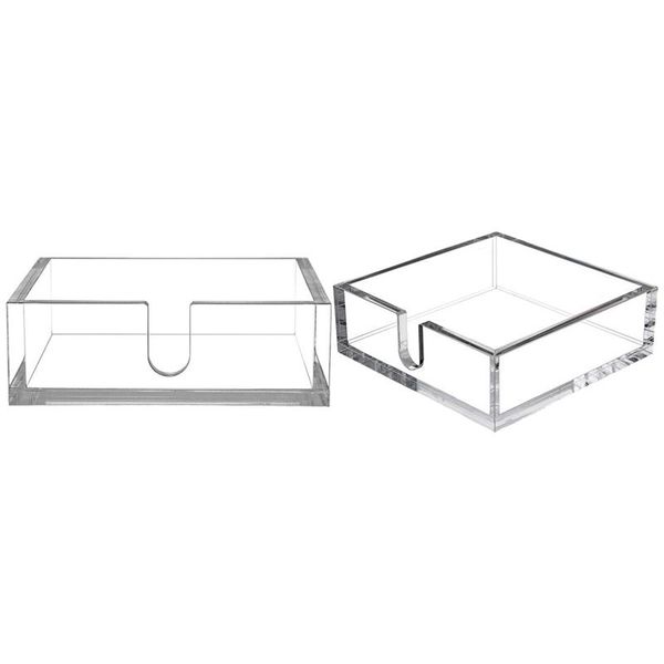 2x acrylic towel napkin holder,clear bathroom paper hand towels storage tray 5.5x5.5inch & 7x7 inch kitchen organization
2x acrylic towel napkin holder,clear bathroom paper hand towels storage tray 5.5x5.5inch & 7x7 inch kitchen organization