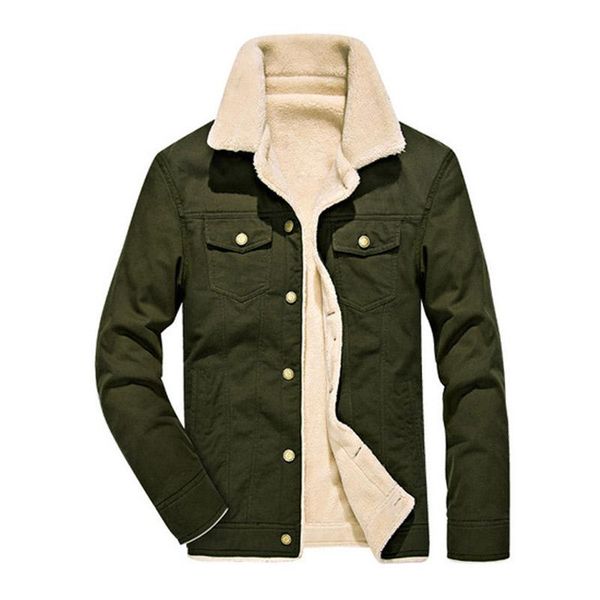 men's jackets nice men casual 111% cotton winter fleece outwear thick jacket coat size m-4xl, Black;brown
men's jackets nice men casual 111% cotton winter fleece outwear thick jacket coat size m-4xl, Black;brown