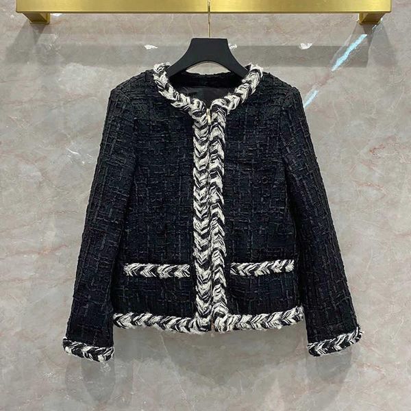 women's jackets winter autumn 2021 o-neck tweed chic ol elegant coat c601, Black;brown
women's jackets winter autumn 2021 o-neck tweed chic ol elegant coat c601, Black;brown