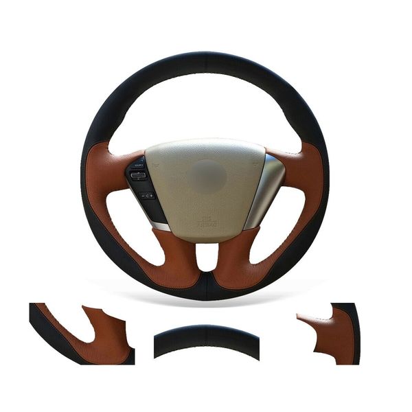 diy custom hand stitched non-slip durable leather steering wheel cover for nissan quest murano
diy custom hand stitched non-slip durable leather steering wheel cover for nissan quest murano