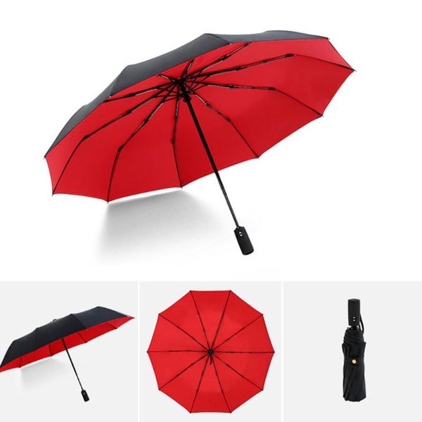 umbrellas fully-automatic umbrella men rain woman double layer 3 folding business gift windproof sun
umbrellas fully-automatic umbrella men rain woman double layer 3 folding business gift windproof sun