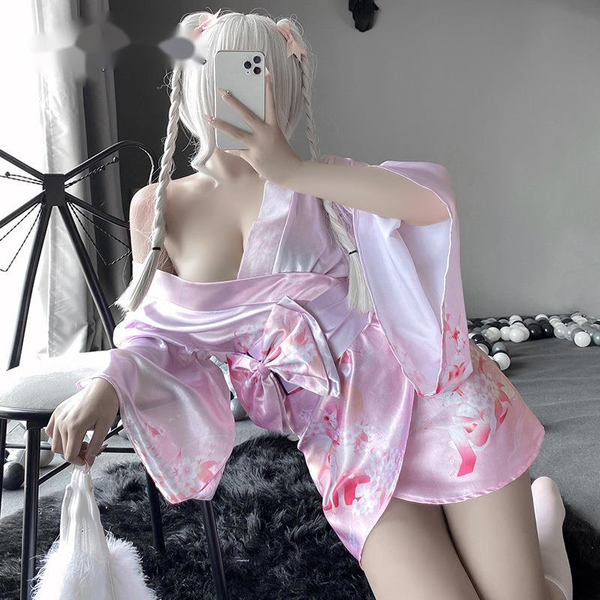 costumes japanese-style printing kimono perspective bow bandage deep v flower fox dream two-dimensional cardigan kimono suit 940a, Black
costumes japanese-style printing kimono perspective bow bandage deep v flower fox dream two-dimensional cardigan kimono suit 940a, Black